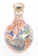 18th Century Chinese Export Vase with Scene of Woman Nursing Her Child