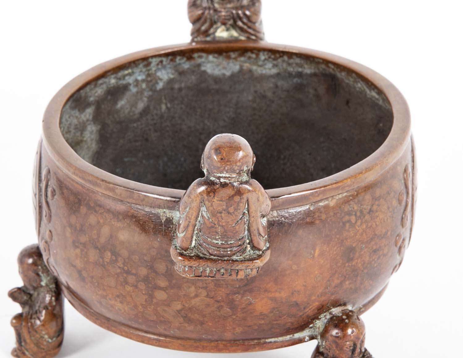 Chinese Bronze Incense Burner with Mark