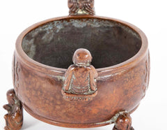 Chinese Bronze Incense Burner with Mark