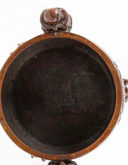 Chinese Bronze Incense Burner with Mark