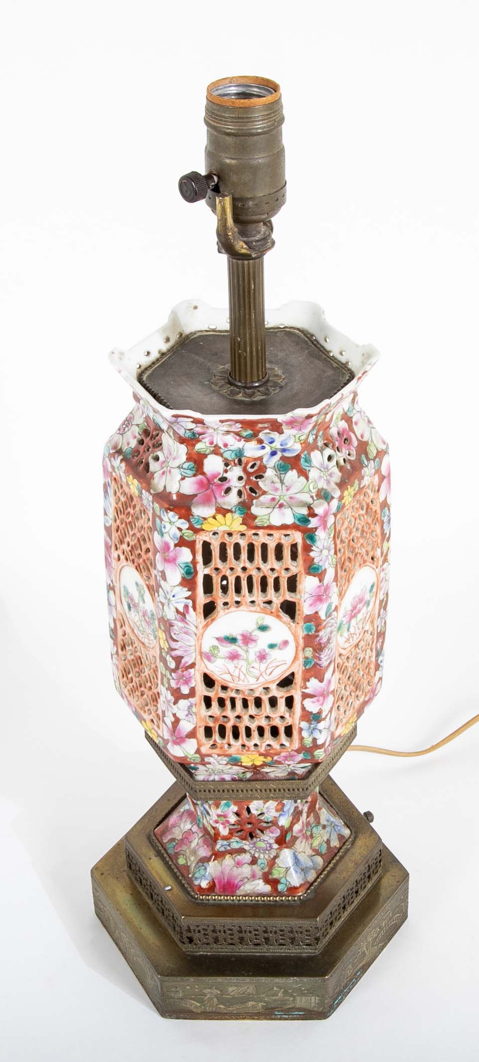 19th Century Chinese Lantern Lamp