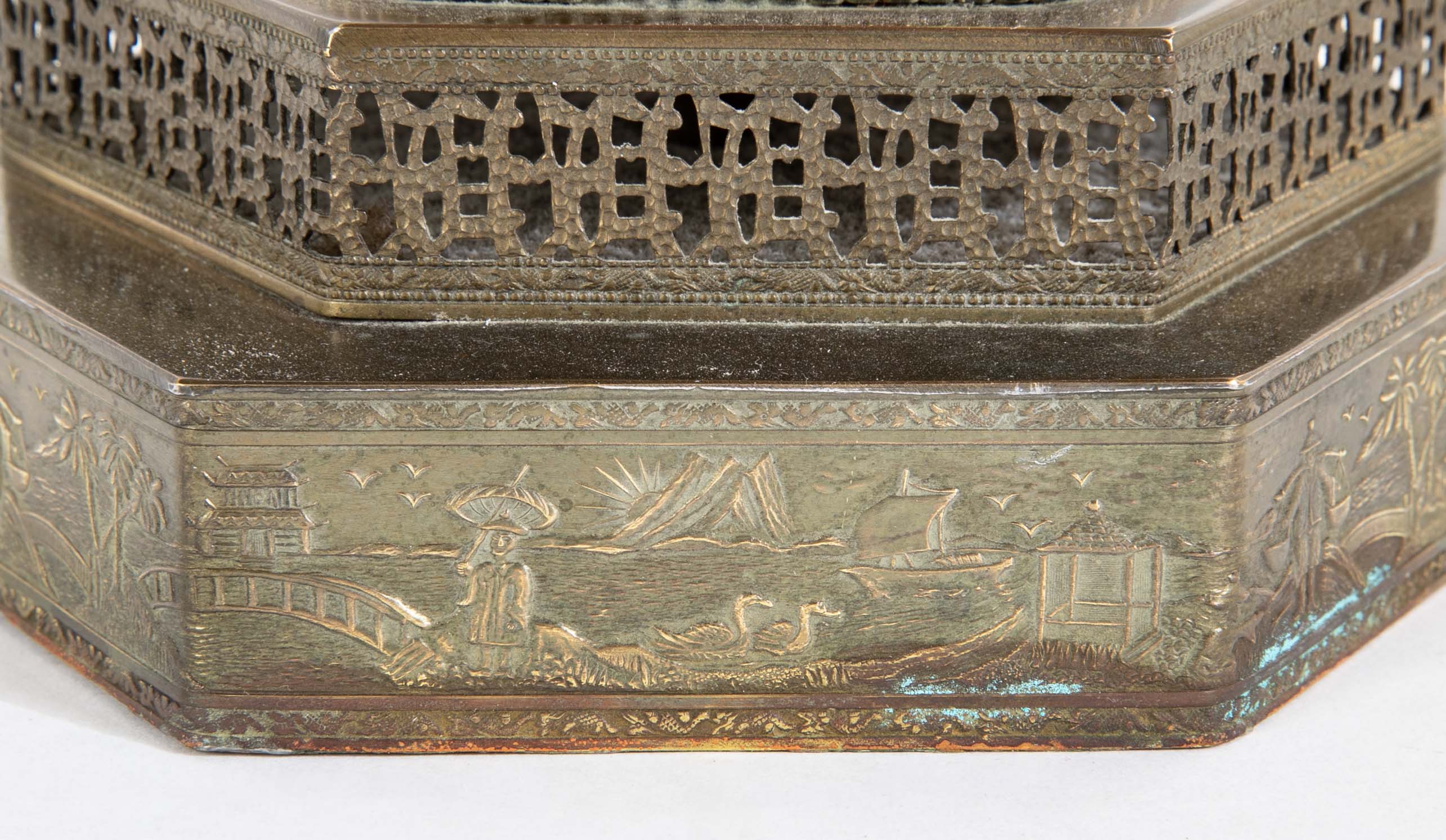 19th Century Chinese Lantern Lamp