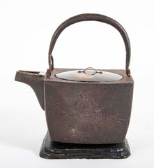 Late Edo / Early Meiji Era Japanese Iron Sake Warmer
