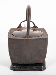 Late Edo / Early Meiji Era Japanese Iron Sake Warmer