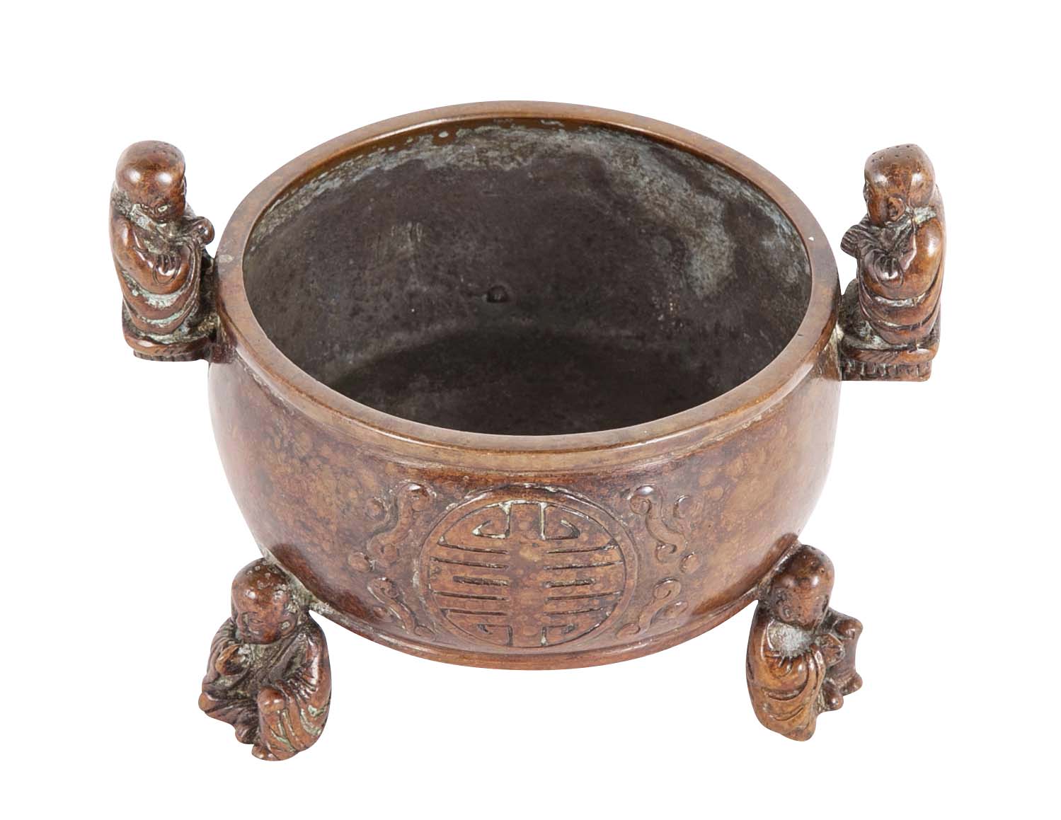 Chinese Bronze Incense Burner with Mark