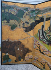 Japanese Byōbu Kanō School Screen