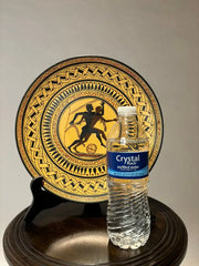 Ancient Greek Style Charger with Olympian Runners