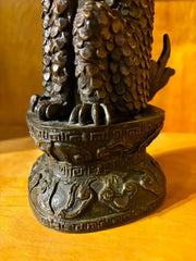 19th Century Chinese Bronze Chimera Guardian Figure