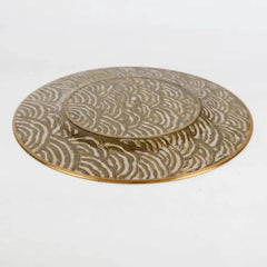 Asian Art Déco Cloisonné Charger or Bowl