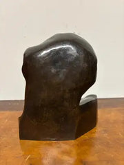 French Grand Tour Bronze Bust of Michelangelo's Dying Slave