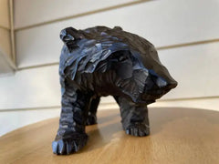 Swiss Black Forest Hand Carved Bear, circa 1900