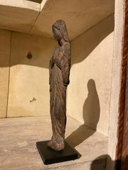 17th French Century Iron Figure of The Virgin