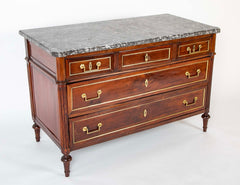 French Directoire Marble Top Commode