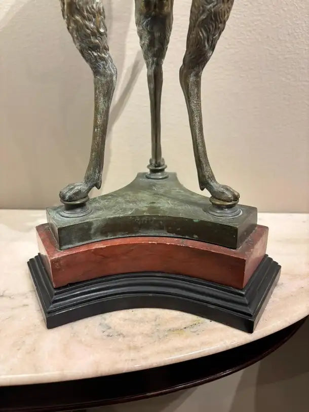 19th Century Italian Grand Tour Bronze Brazier, Ancient Pompeii Original