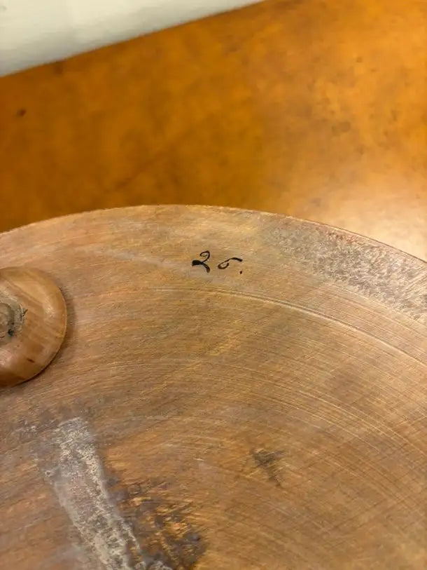 19th Century Continental Roulette Wheel with Lacquered Finish