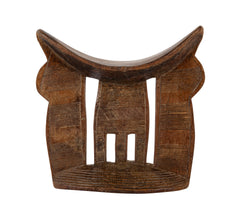 A 20th Century African Carved Wood Headrest