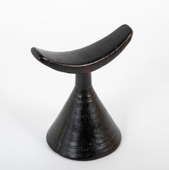 A 20th Century African Carved Wood Headrest