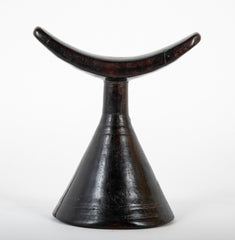 A 20th Century African Carved Wood Headrest