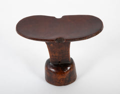 A 20th Century African Carved Wood Headrest