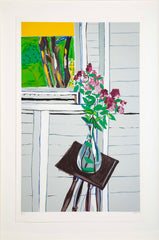 Alice Neel  (1900-1984) Still Life "Vase of Flowers"