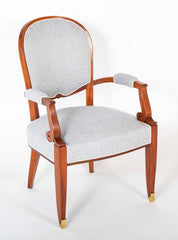 Set of 4 Bridge Chairs by Jules Leleu