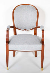 Set of 4 Bridge Chairs by Jules Leleu