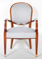 Set of 4 Bridge Chairs by Jules Leleu