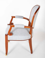 Set of 4 Bridge Chairs by Jules Leleu