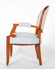 Set of 4 Bridge Chairs by Jules Leleu
