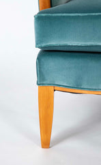 Pair of Armchairs by Jules Leleu