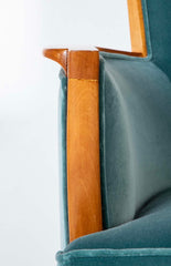 Pair of Armchairs by Jules Leleu