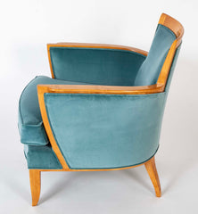 Pair of Armchairs by Jules Leleu