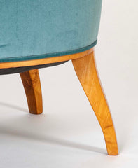 Pair of Armchairs by Jules Leleu