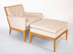 T. H. Robsjohn-Gibbings for Widdicomb Armchair and Ottoman
