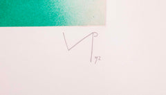 "Linear Movement" Etching & Aquatint by Victor Pasmore