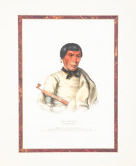 "PEE-CHE-KIR" a Hand Colored Lithograph from The History of the Indian Tribes of North America