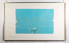 "Soft is the Sound of the Ocean" ( Lynton G38 ) Color Etching & Aquatint by Victor Pasmore