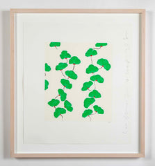 "Wallflowers" Serigraph of Flowers by Donald Sultan