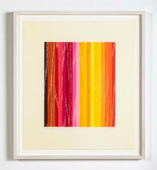 Set of 4 Color Woodcuts by American Contemporary Artist Polly Apfelbaum