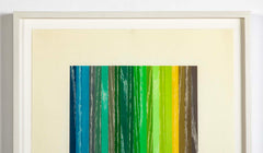 Set of 4 Color Woodcuts by American Contemporary Artist Polly Apfelbaum