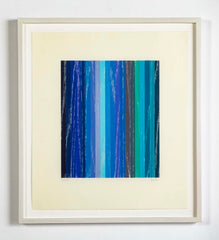 Set of 4 Color Woodcuts by American Contemporary Artist Polly Apfelbaum