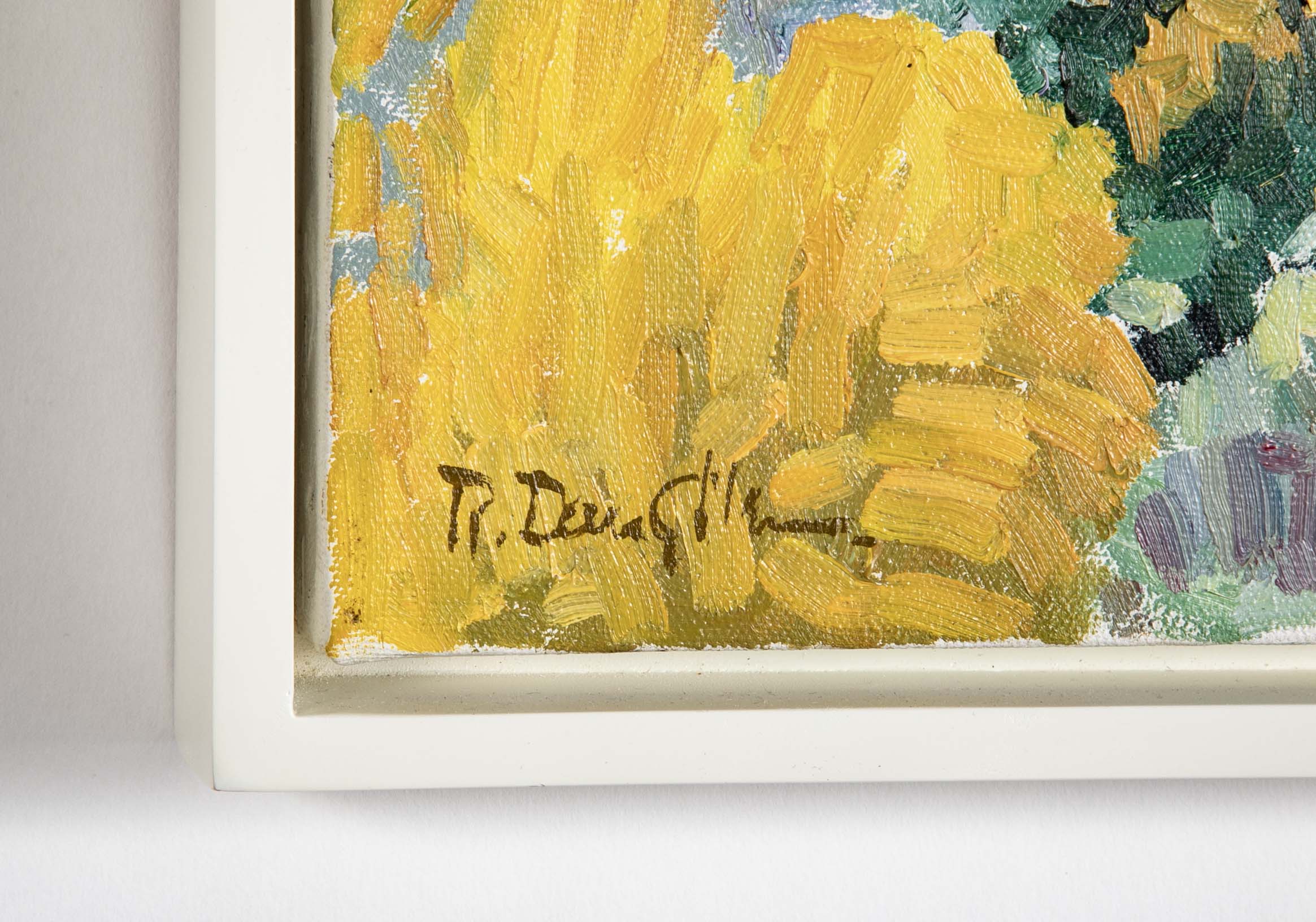 "October Color" Oil on Canvas by American Artist Robert A. Daughters