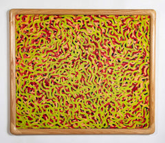 "The Wild Bush Onion Dreaming" by Australian Aboriginal Artist Louise Numina
