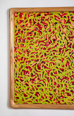 "The Wild Bush Onion Dreaming" by Australian Aboriginal Artist Louise Numina