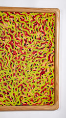 "The Wild Bush Onion Dreaming" by Australian Aboriginal Artist Louise Numina