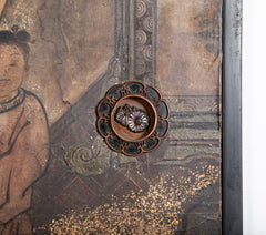 Pair of 18th Century Japanese Painted Door Panels