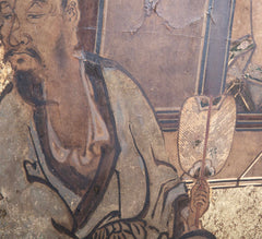 Pair of 18th Century Japanese Painted Door Panels