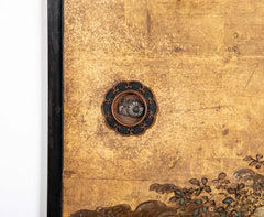 Pair of 18th Century Japanese Painted Door Panels