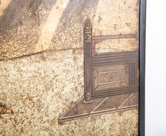 Pair of 18th Century Japanese Painted Door Panels