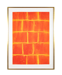 Architektur II "Bricks with Yellow Mortar"  Color Heliogravure by Gunther Forg